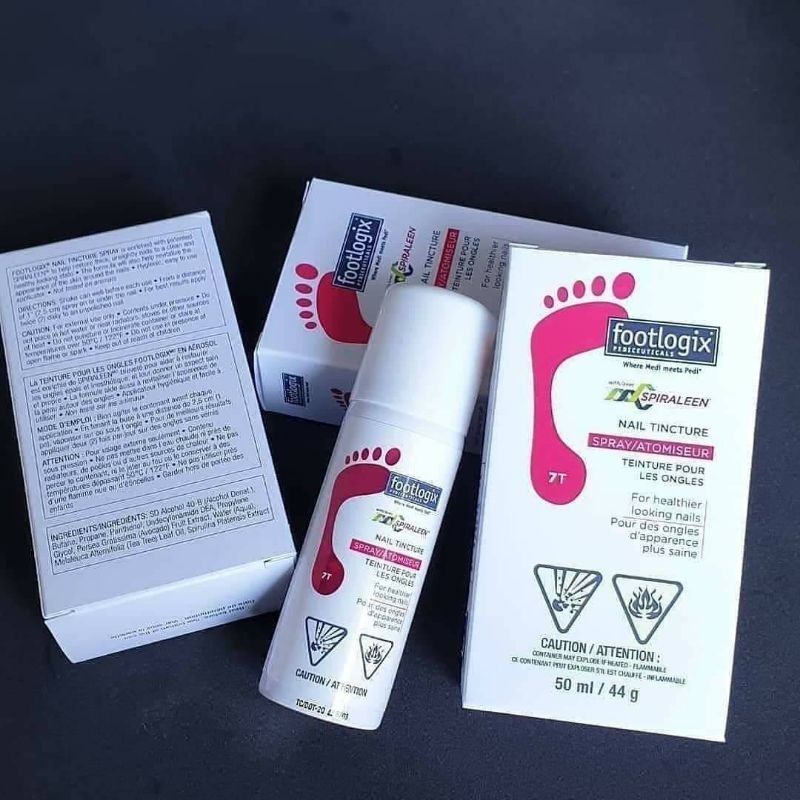 สินค้าขายดี Footlogix 7T สเปรย์ขจัดเชื้อรา Nail Tincture 50 ml. นำเข้าจากCanada พร้อมส่ง