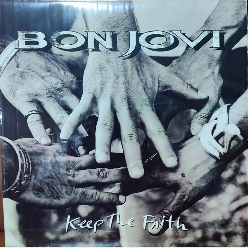 แผ่นเสียง  Bon  Jovi