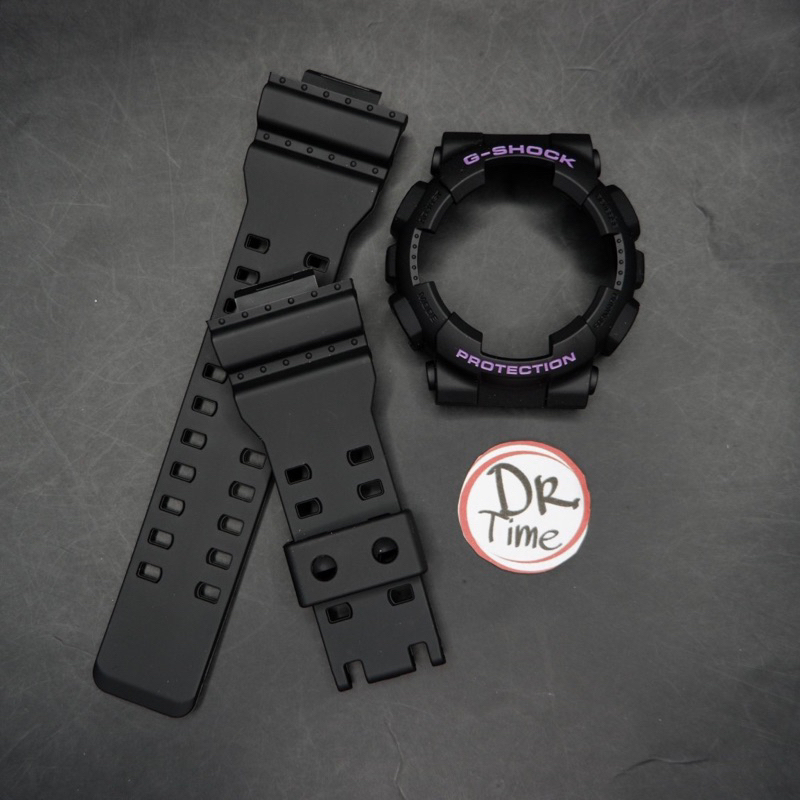 กรอบสายตรงรุ่น สีดำด้าน ฟอนต์ดำแดง โมเดล GA-110 - รูปที่ 2