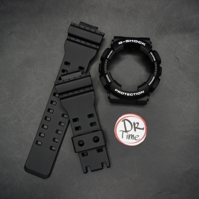 กรอบสายตรงรุ่น สีดำด้าน ฟอนต์ดำแดง โมเดล GA-110 - รูปที่ 5