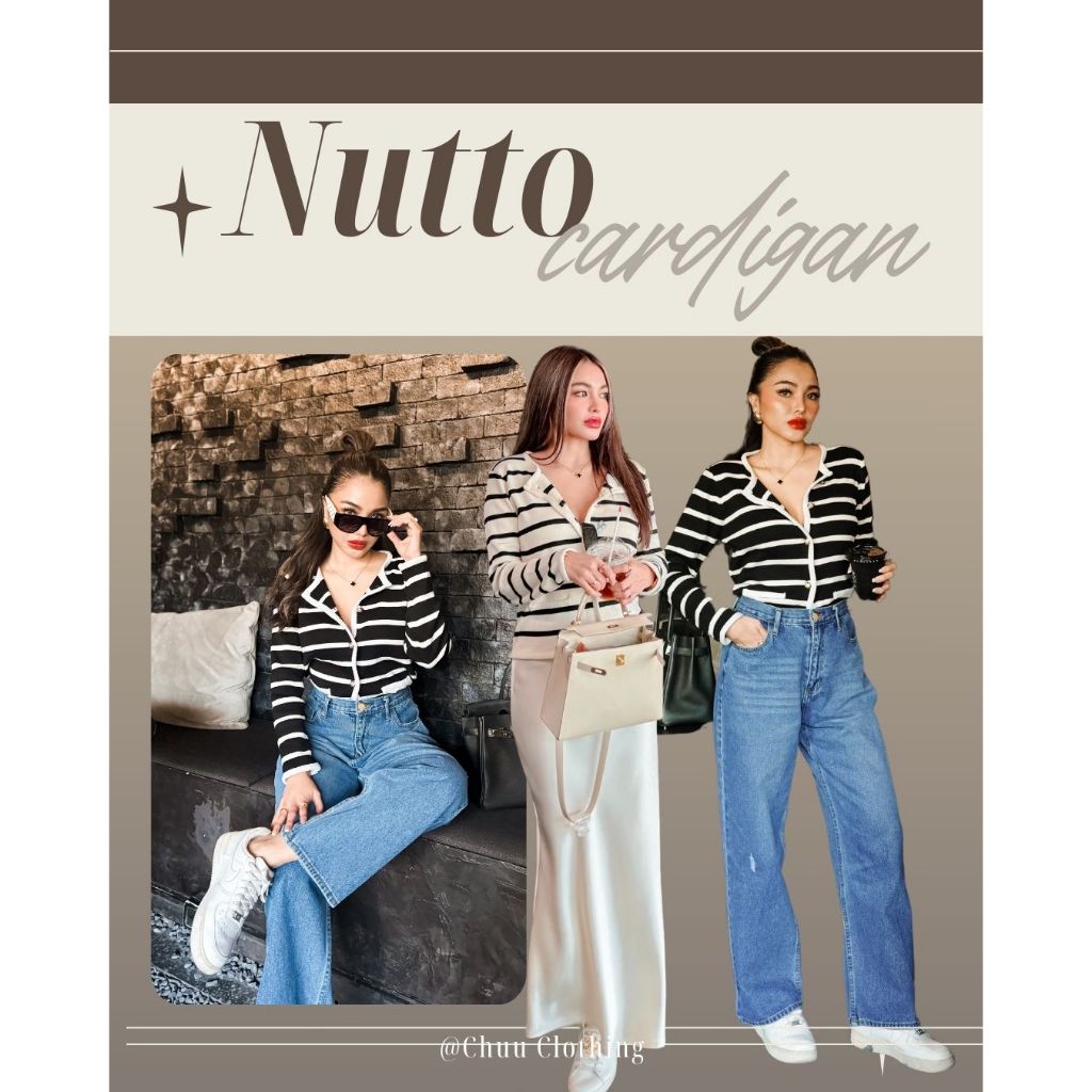 Nutto Cardigan[พร้อมส่ง] 💥ลด 10%💥 เหลือ 495 จาก 550 บาท