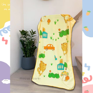 ผ้าเช็ดตัวนาโน รุ่นสีหวาน ขนาด 60x120cm.(1/3ผืน) เนื้อผ้านุ่ม ไม่เป็นขุย แห้งเร็ว เหมาะสำหรับเด็ก