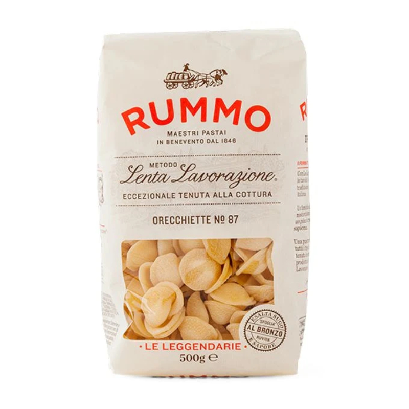 รุมโม โอเรกกีเอเต เบอร์87 500 กรัม - Orecchiette pasta No. 87 500g Rummo brand