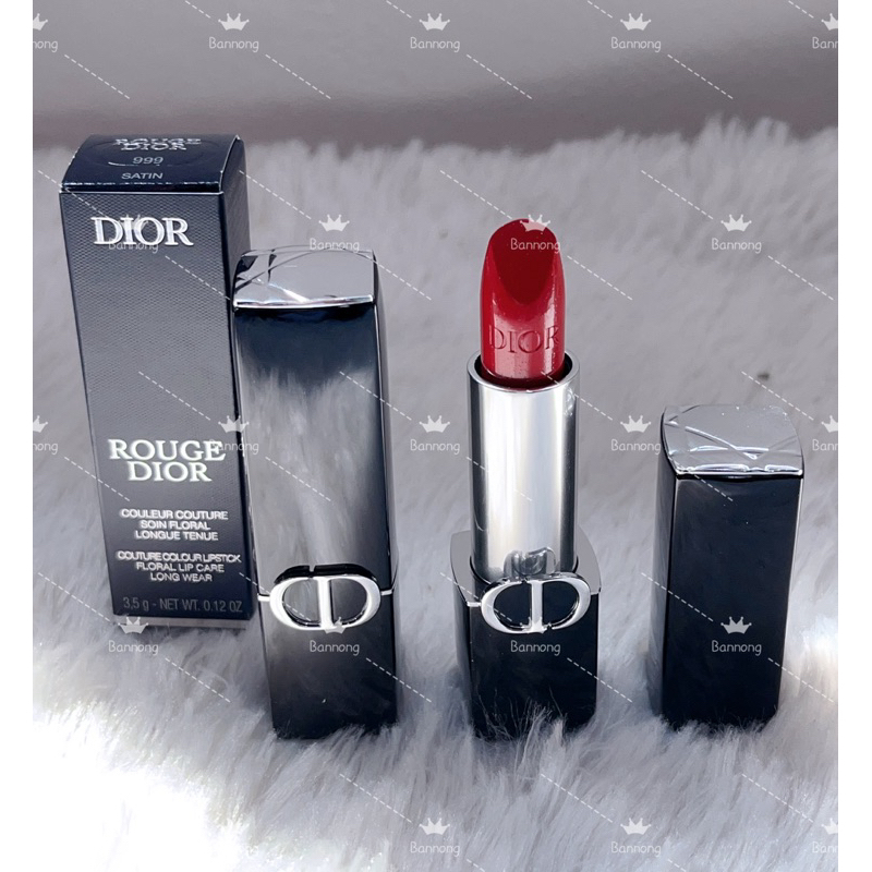 💋 รุ่นใหม่ล่าสุด💋Dior rouge dior couture lipstick floral lip care long ware 💋 Packaging คือสวยมากๆๆ