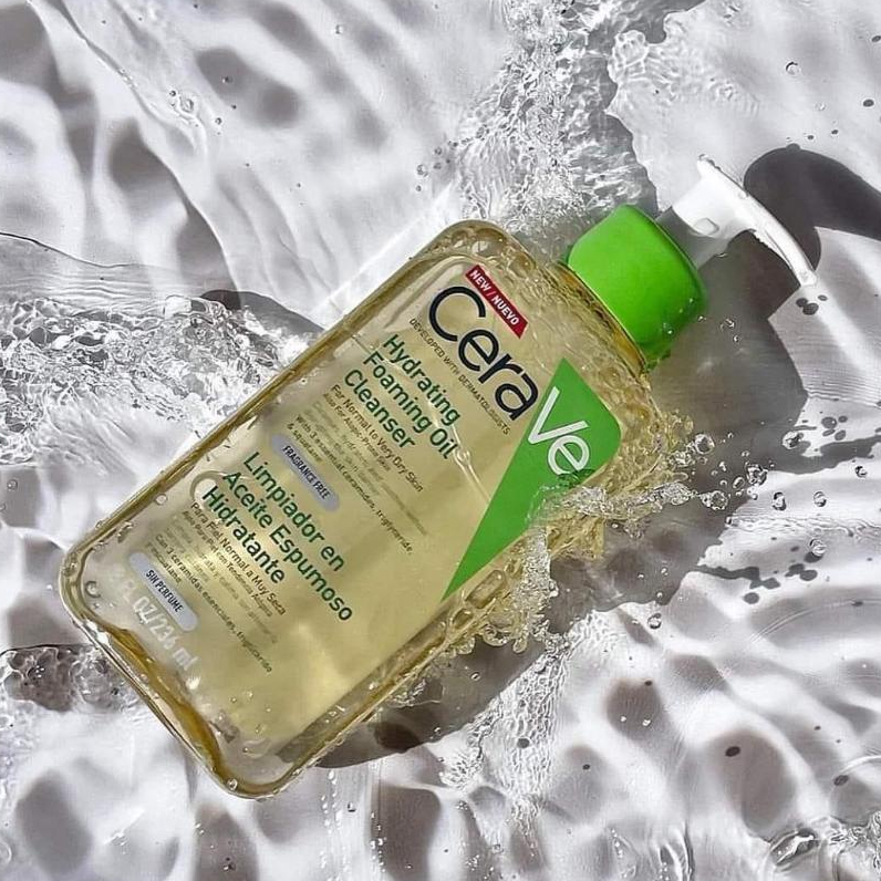 CeraVe Hydrating Foaming Oil Cleanser 236ml / 473ml จากออสเตรเลีย​ ราคา ถูกที่สุด ดีลบีเคเค แกลเลอรีภาพที่ 3