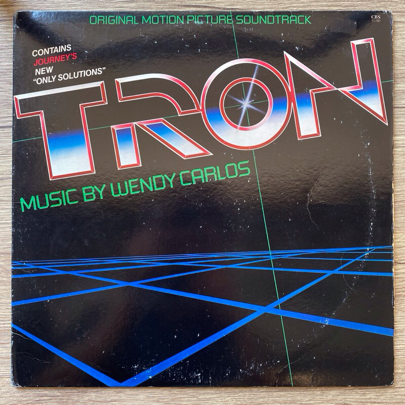 1 LP Vinyl แผ่นเสียง ไวนิล Wendy Carlos - Tron (Original Motion Picture Soundtrack) (1133)