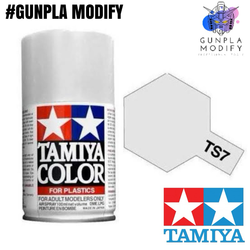 Tamiya TS-7 Racing White สเปรย์กระป๋อง ขนาด 100 ml