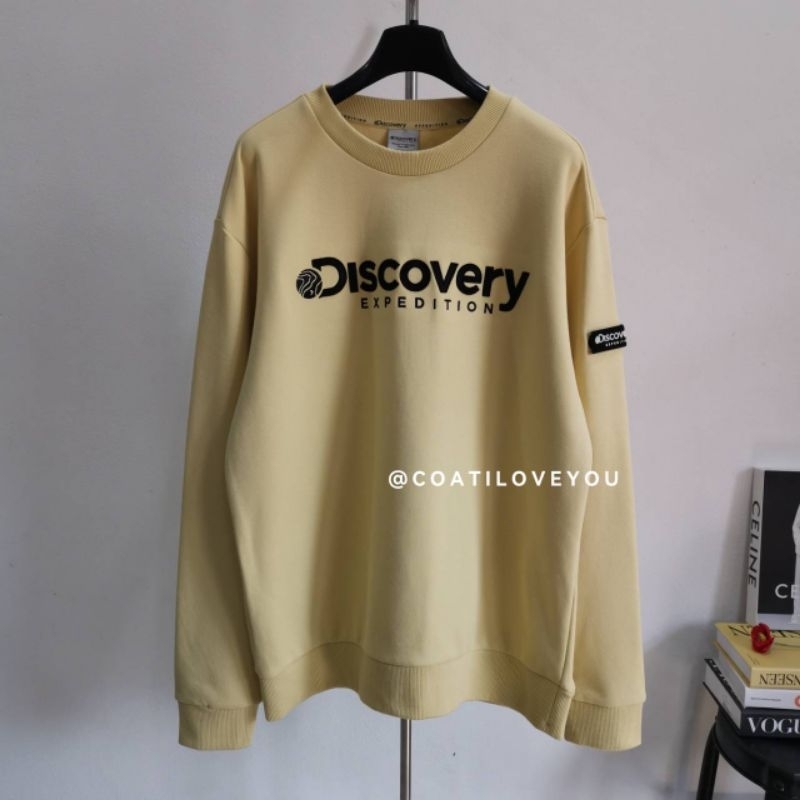 DISCOVERY​ EXPEDITION​ SWEATSHIRT​ (Yellow)