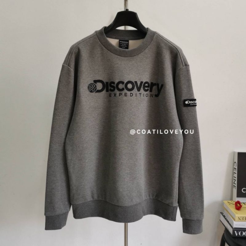 DISCOVERY​ EXPEDITION​ SWEATSHIRT​ (Grey)