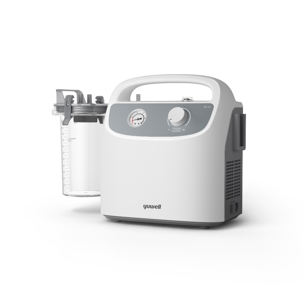YUWELL เครื่องดูดเสมหะ รุ่น 7E-G1 (PORTABLE PHLEGM SUCTION UNIT: 7E-G1)