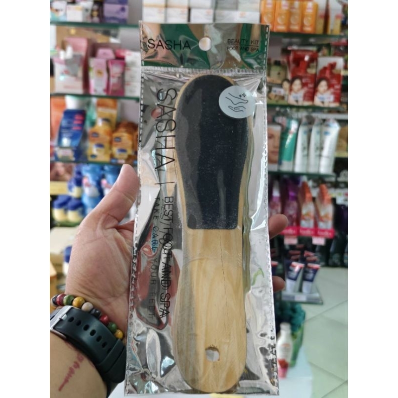 SASHA ตะไบขัดส้นเท้าด้ามไม้40693