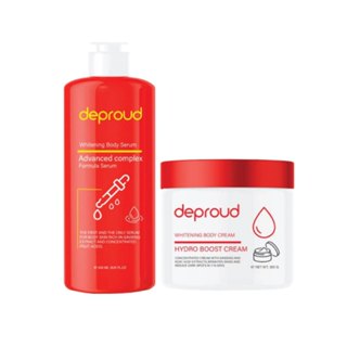 กรดแดง 500ml. ครีมโสม 300g. ดีพราวด์ Deproud กรดแดงดีพราว คร…