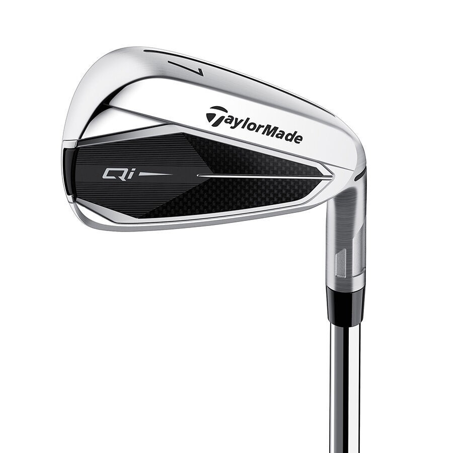 [11GOLF] TAYLORMADE Qi IRONS 5 6 7 8 9 PW SW ชุดเหล็ก ได้รับออกแบบให้เป็นเหล็กตีระยะที่ตรงที่สุด