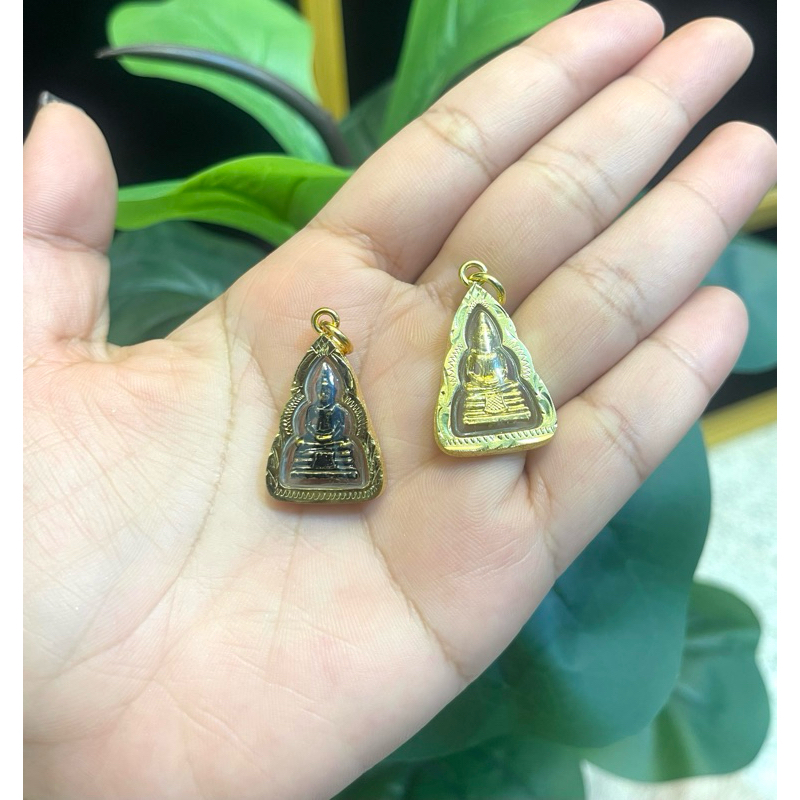 จี้หลวงพ่อโสธร องค์รมดำ องค์ทองล้วน ใส่กับสร้อยทองแท้ได้ บริการเก็บเงินปลายทาง