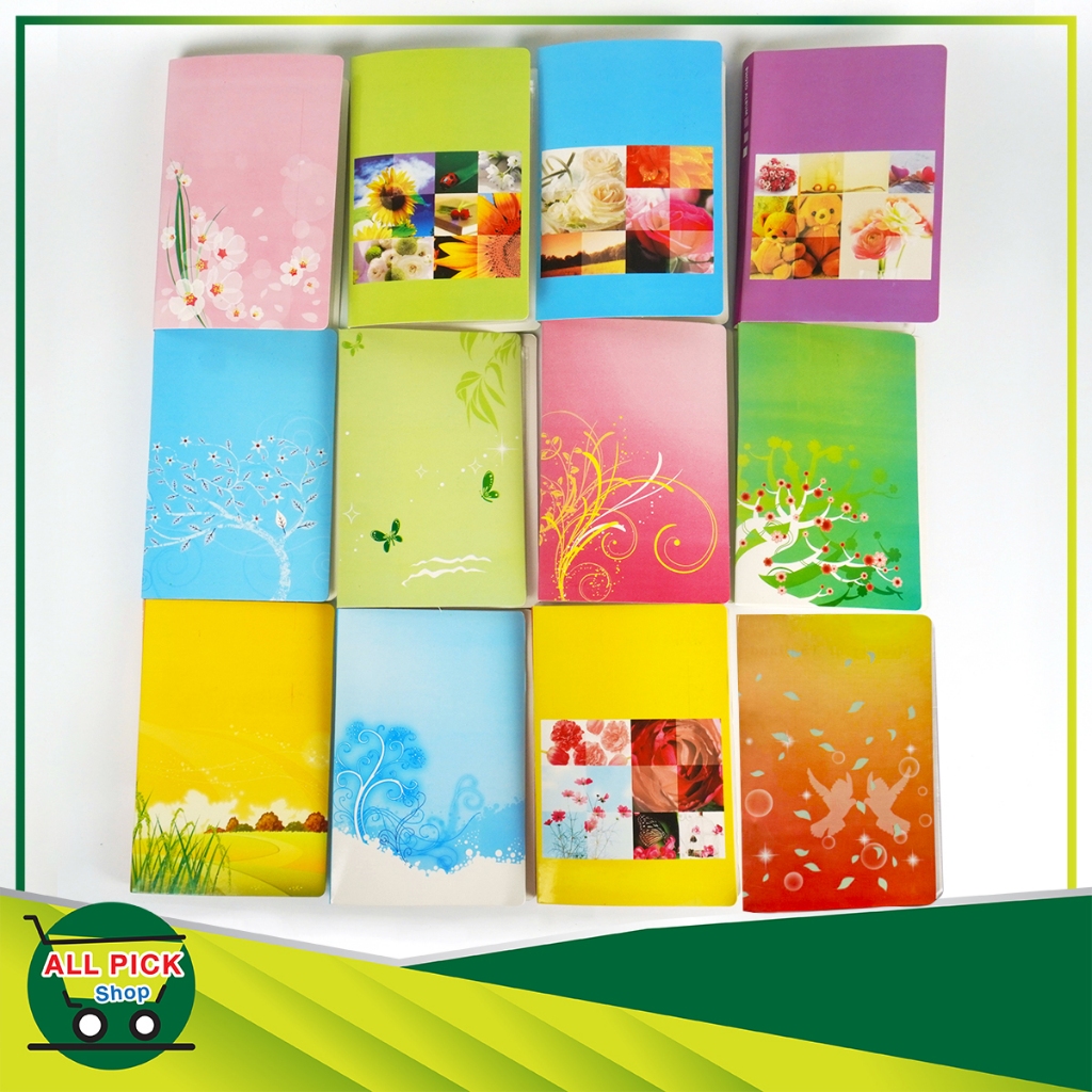 อัลบั้มรูป 4x6 นิ้ว (4R)  ใส่ได้   40 รูป ปกกระดาษ