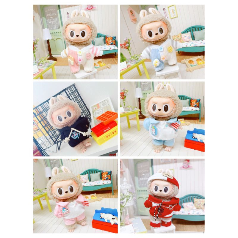 พร้อมส่งชุดพวงกุญแจ มาการอง popmart