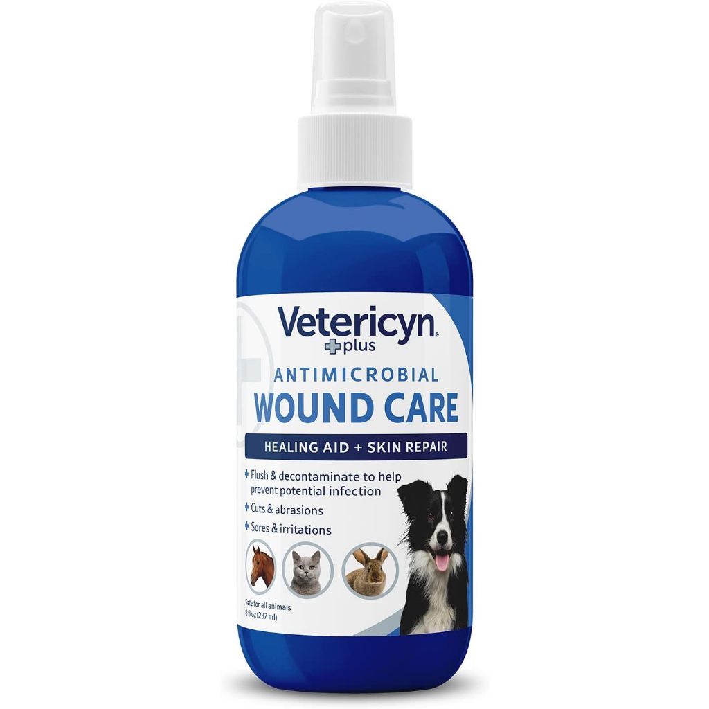 Vetericyn Plus® Vetericyn All Animal Wound and Skin Care ขนาด 8oz