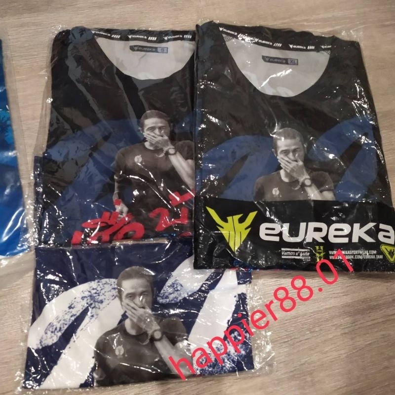 ของแท้ 100% เสื้อ 2215 เชื่อบ้ากล้าก้าว เสื้อวิ่งก้าวคนละก้าว ยี่ห้อ EUREKA