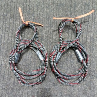 สลิงใหม่ย้ำหัว 4หุน ยก 3ตัน ลาก 8ตัน