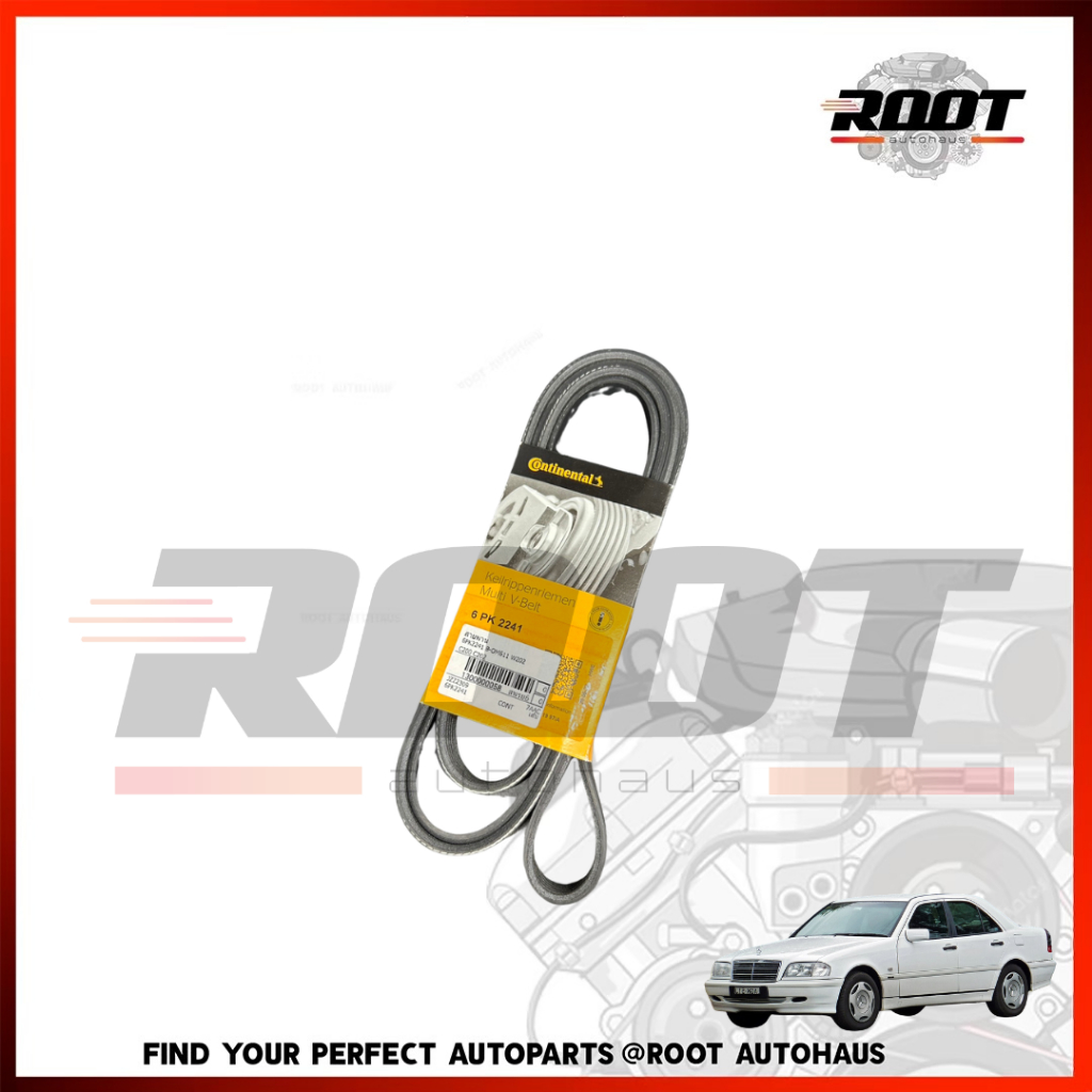 CONTINENTAL สายพาน 6PK2241 BENZ OM611 W202 C200 C202