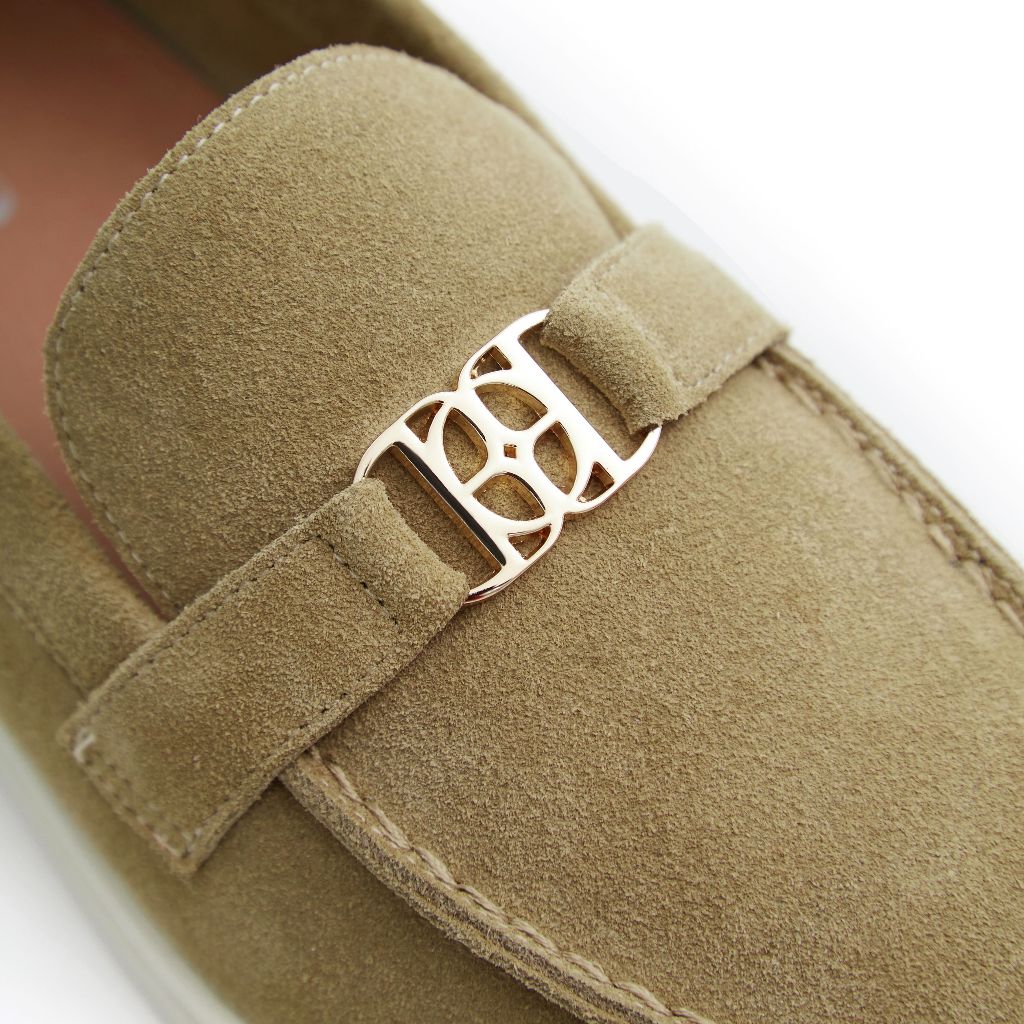 O&B รองเท้าหนังกลับ รุ่น ROMEO LOAFERS IN WILD HONEY-11218SU11614F_S4YLXX - รูปที่ 4