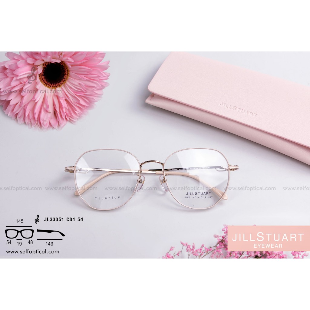 กรอบแว่น JILL STUART JL33051 Size 54 ลิขสิทธิแท้ 💯% โดย SELF Optical