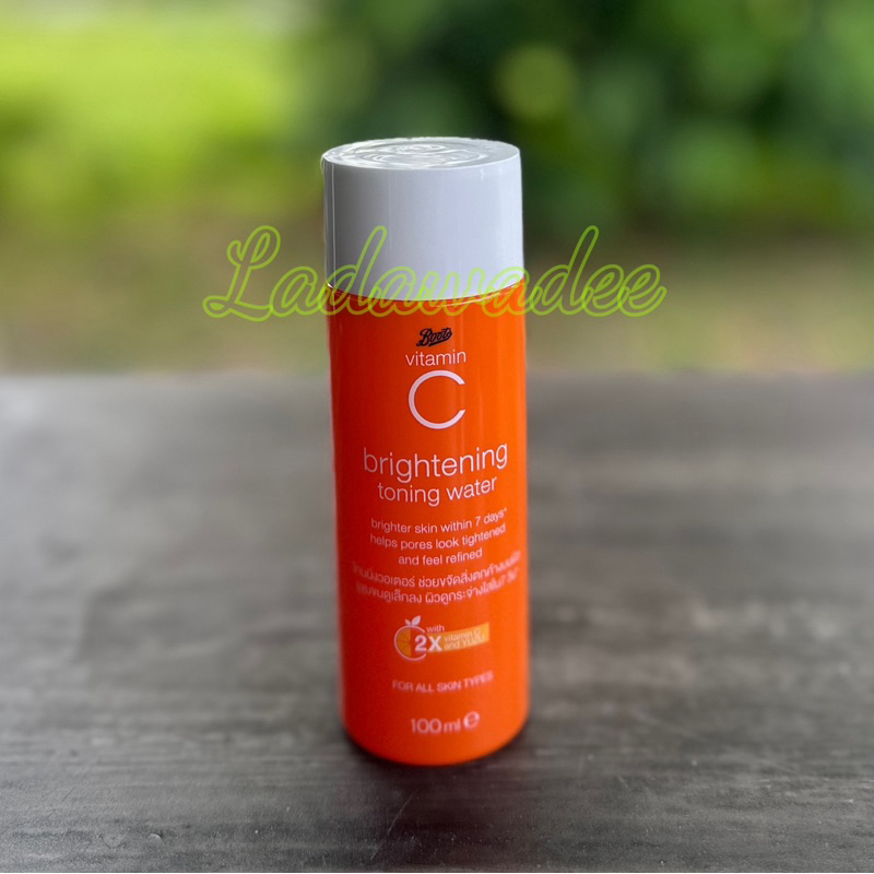 Boots Vitamin C Brightening Toning Water บู๊ทส์วิตามินซี โทนเนอร์