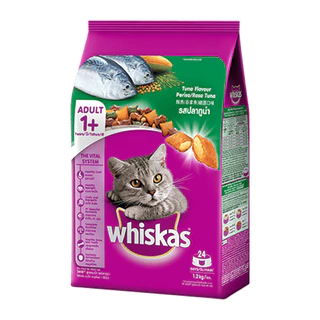 Whiskas วิสกัส อาหารแมว ชนิดเม็ด ขนาด 7 กิโลกรัม // ส่งทั้งกระสอบ