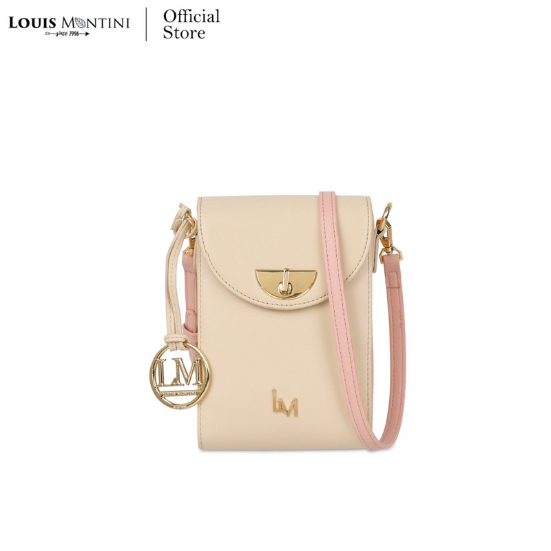 กระเป๋าใส่โทรศัพท์ สะพายข้าง  Louis Montini (Fleur De Juillet)