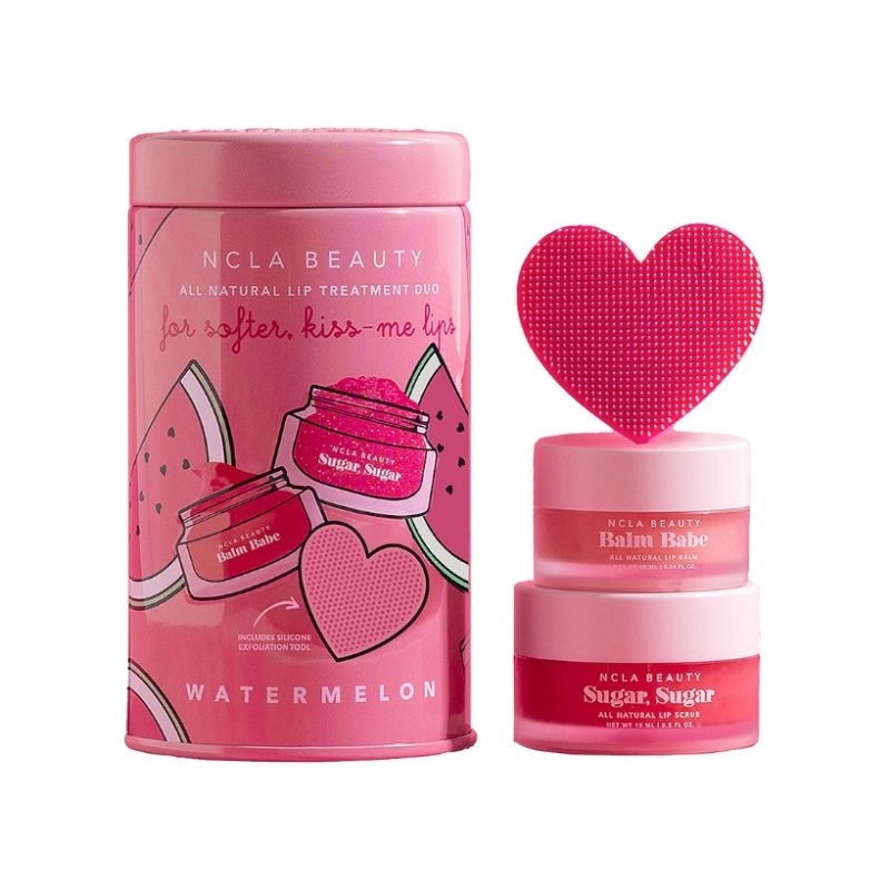 NCLA Lip Care Duo + Lip Scrubber