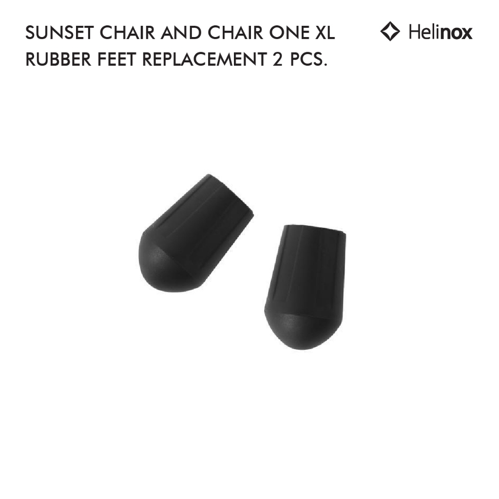 Helinox Sunset Chair And Chair One XL Rubber Feet Replacement (Set Of 2) จุกยาง 2 ชิ้น สำหรับขาเก้าอี้รุ่น Sunset Chair And Chair One XL