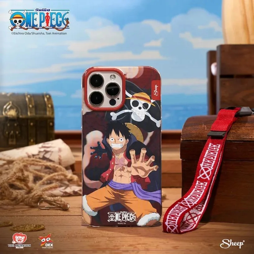 APPLESHEEP CASE สำหรับไอโฟน 15 Series  แบบMagSafe - One Piece - Luffy