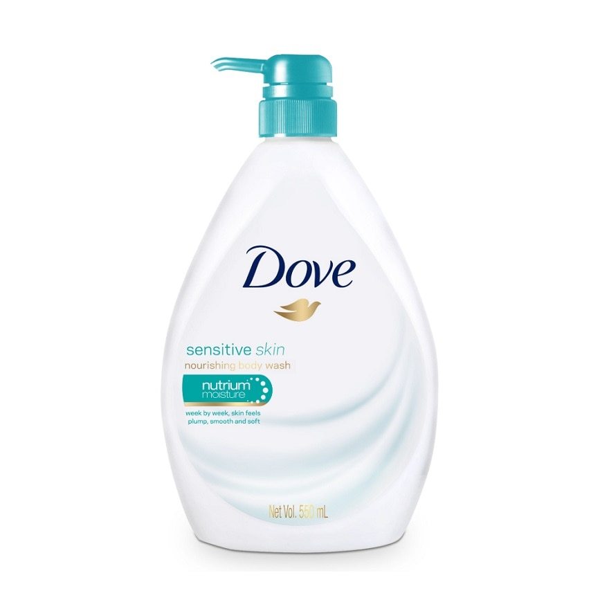 Dove Sensitive Skin Nourishing Body Wash 550ml