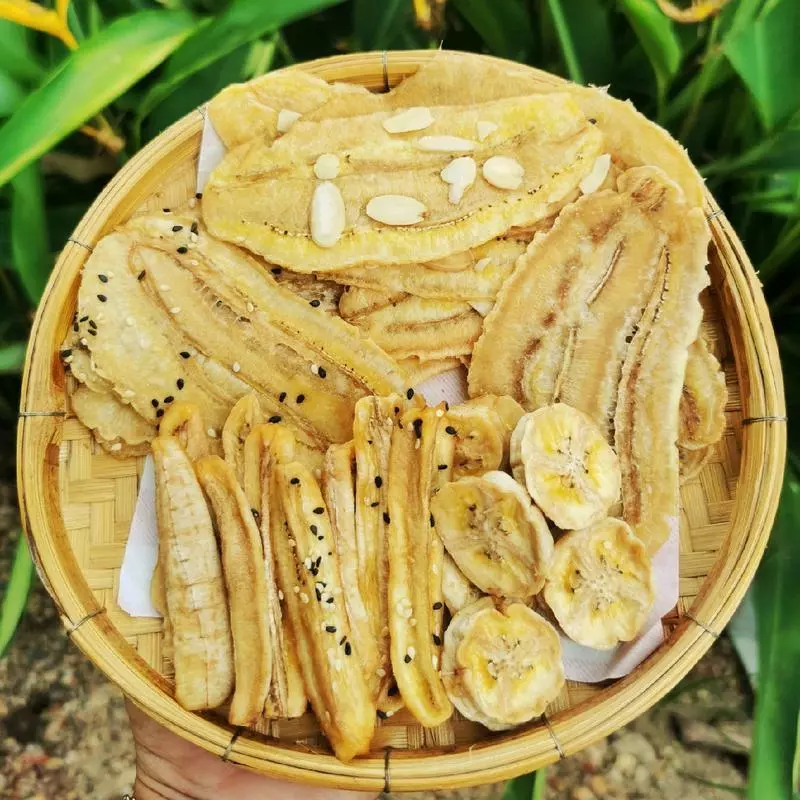 กล้วยหนึบหนับ กล้วยน้ำว้าแปรรูปอบ มีหลายรสชาติ อร่อย ไขมันต่ำ