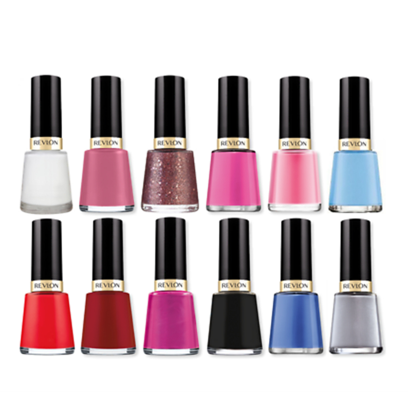 Revlon Nail Enamel 14.7ml. เรฟลอน เนล อีนาเมล น้ำยาทาเล็บที่มีผสมของวิตามินอี