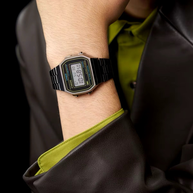 CASIO VINTAGE นาฬิกาข้อมือ A168WEHA-9A A168WEHB-1A CA-500WE-4B CA-500WE-7B CA-500WEGG-9B ของแท้ประกันศูนย์ 1ปี - รูปที่ 3