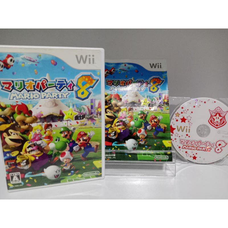 แผ่นเกมส์ Wii - Mario party 8 (Wii) (ญี่ปุ่น)