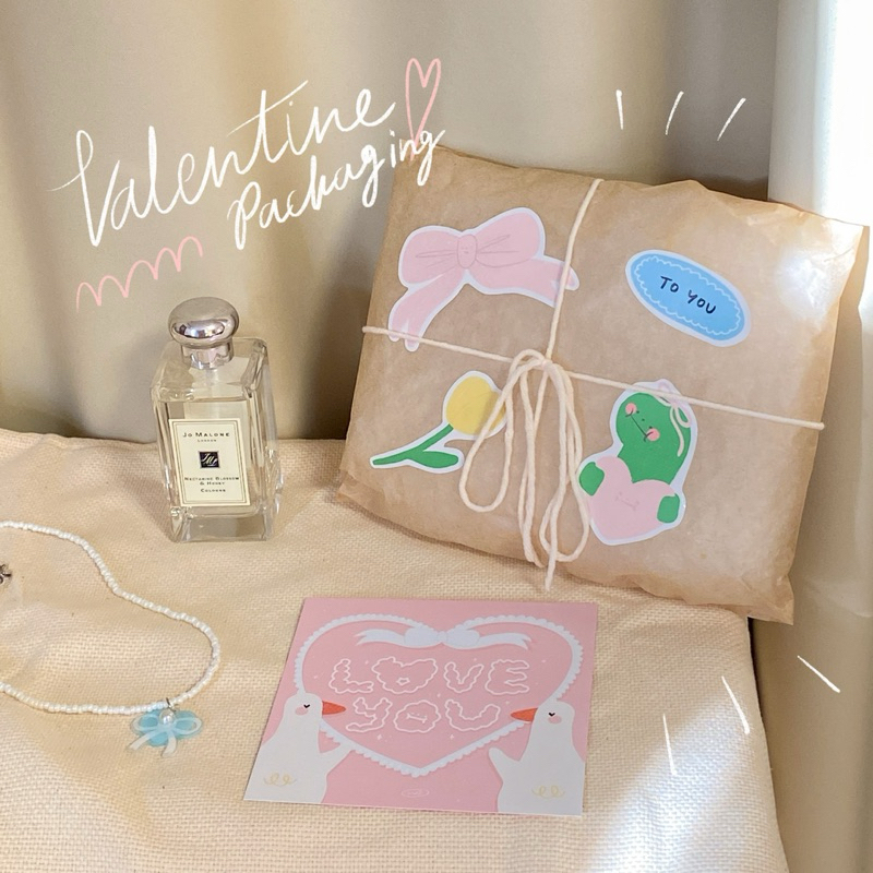 อุปกรณ์ห่อของขวัญไม่มีของข้างในนะคะMUUNE valentine รูปที่ 2