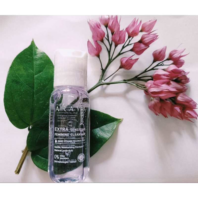 Araya ผลิตภัณฑ์ทำความสะอาดจุดซ่อนเร้น 20 ml.
