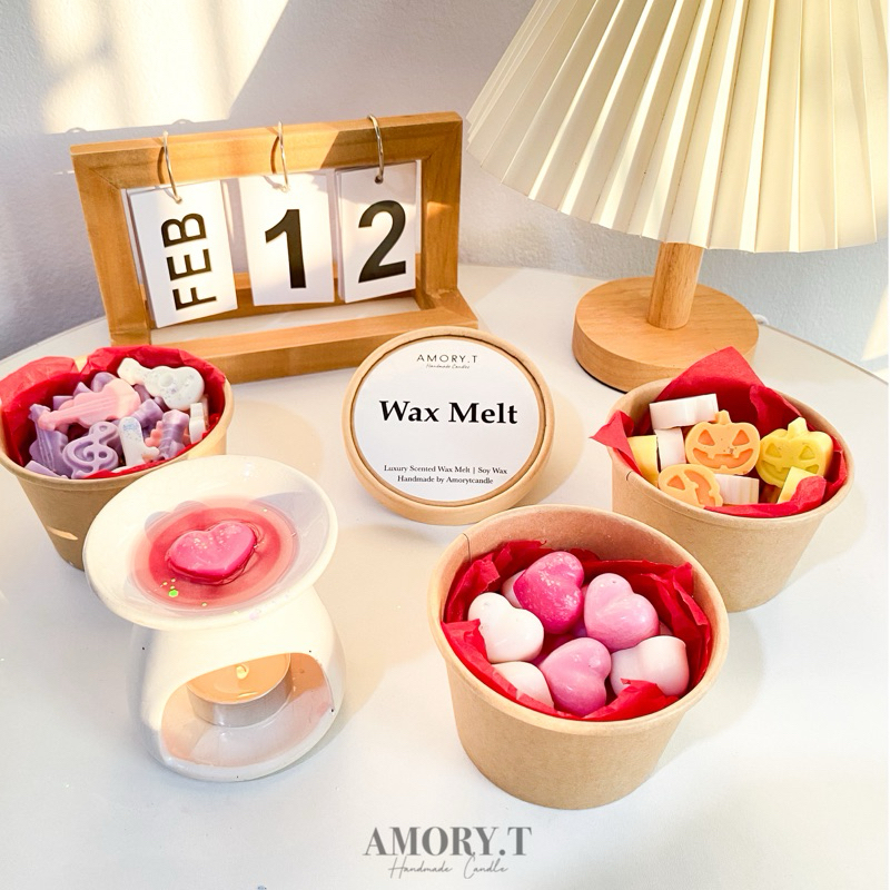 Aroma Wax Melt - เทียนหอมละลาย สำหรับเตาอโรม่า | Amory.t