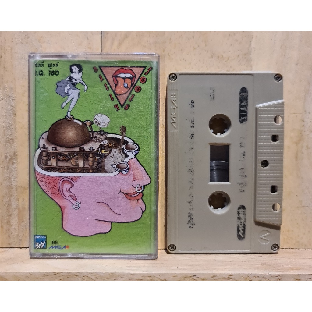 เทปคาสเซ็ท Tape Cassette เทปเพลง Silly Fools อัลบั้ม  I.Q. 180