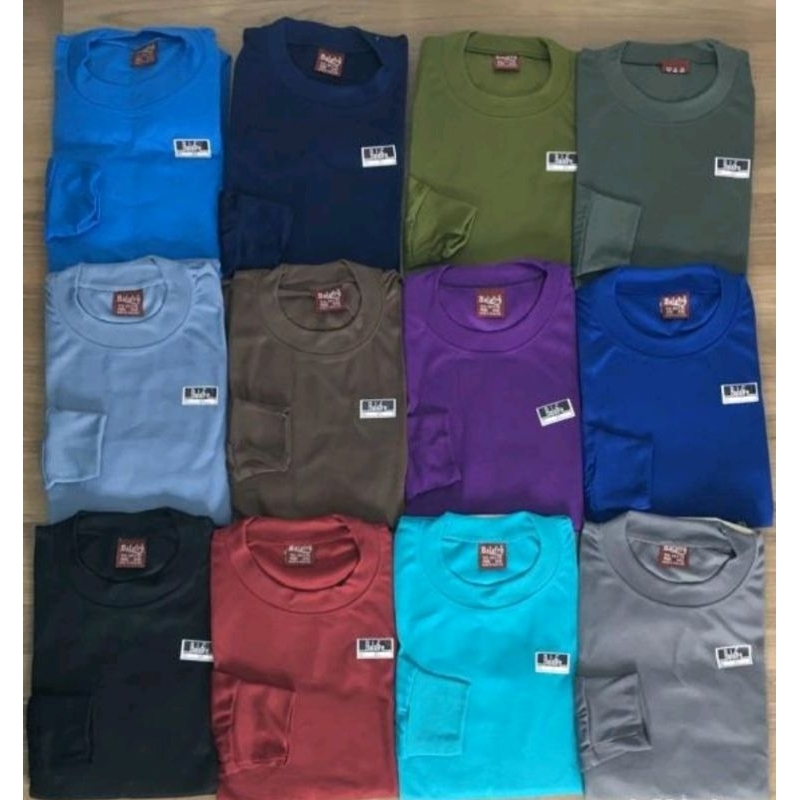 เสื้อยืด​ คอกลมแขนยาว ผ้า​ TK​ (cotton with polyester)​
