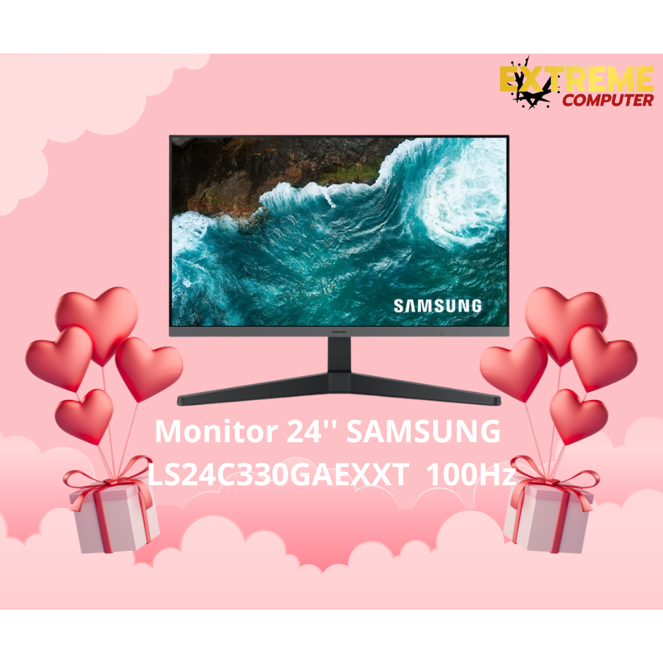 Monitor 24'' SAMSUNG LS24C330GAEXXT (IPS, HDMI, DP) FREESYNC 100Hz