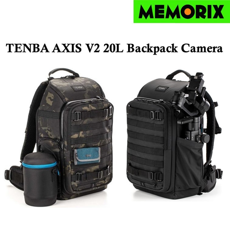 TENBA  AXIS V2 20L Backpack Camera กระเป๋ากล้อง AXIS V2 20L BACKPACK (Black / Multicam Black)