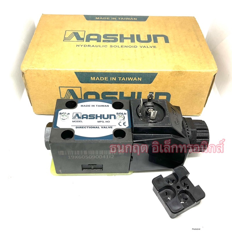 AHD-G02-2B2-20-B-A2 โซลินอยด์วาล์ว วาล์วทิศทาง โซลินอยด์น้ำมัน วาล์วไฮดรอลิก ขนาด 2 หุน (1/4") AC220