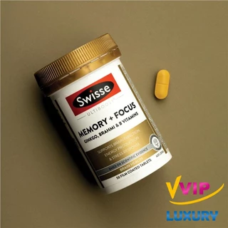 exp07/2027 จำได้มากขึ้น Swisse Ultiboost Memory + Focus 50 Tablets