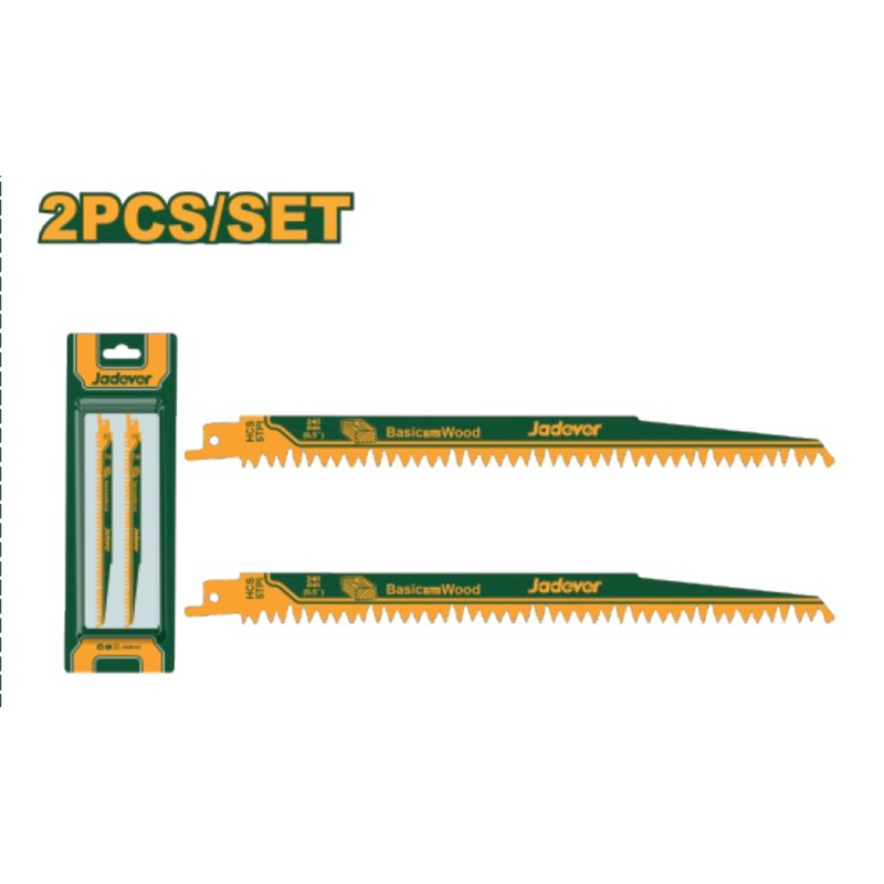 JADEVER ชุดใบเลื่อยชักตัดไม้ 9.5" (240mm) รุ่น JDJT1531L