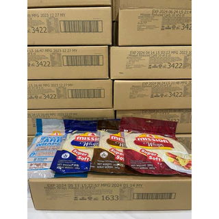 mission wrap (แผ่นแป้งตอติญ่า) 1ลัง มี 10 ห่อ