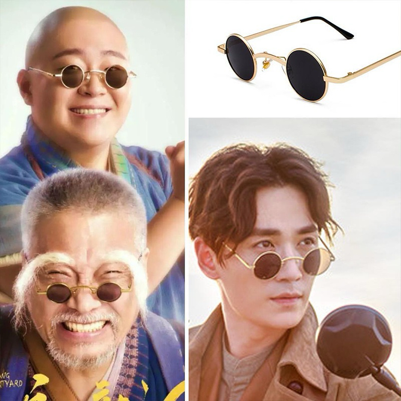แว่นตากันแดด ทรงกลมเล็กแว่นตาแฟชั่น [[ ร้านไทย🇹🇭 พร้อมส่ง]] - รูปที่ 2