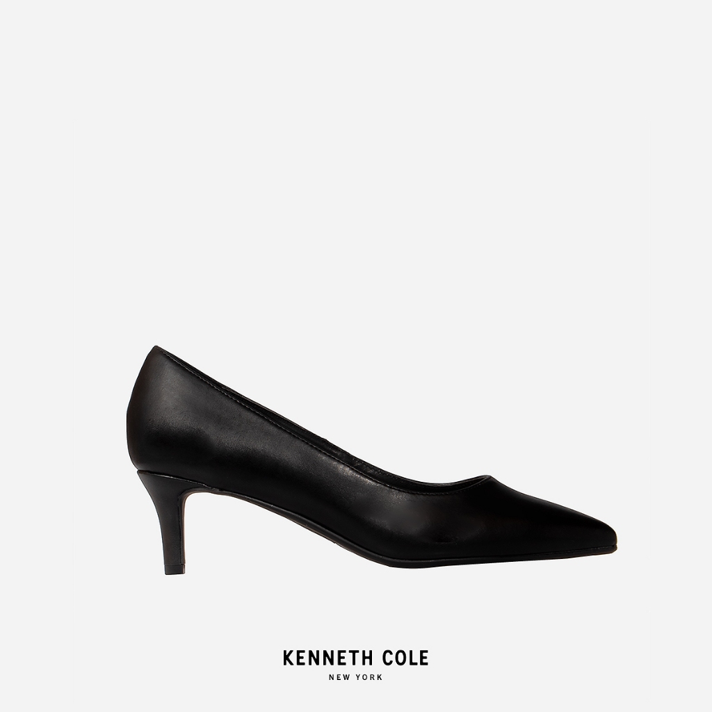 KENNETH COLE รองเท้าส้นสูงผู้หญิง รุ่น BEXX PLAIN PUMP BLACK สีดำ ( HEL - RL23BPP00-001 )